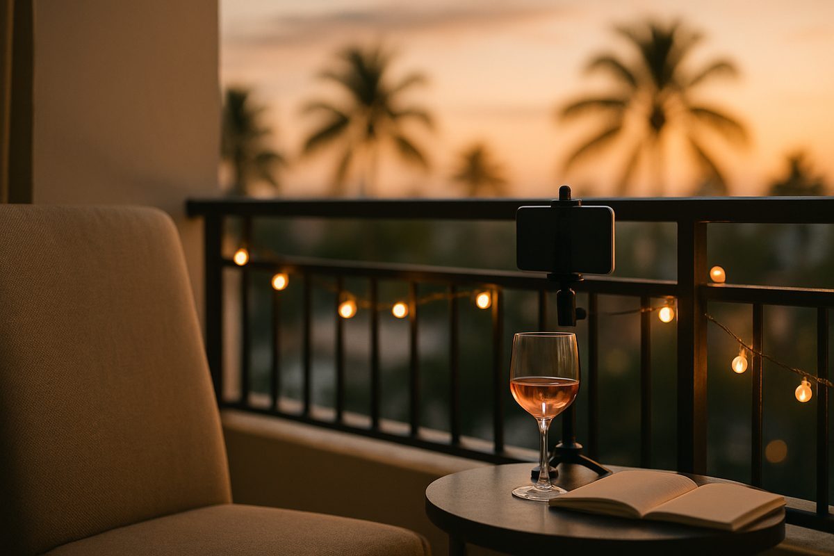 the balcony post